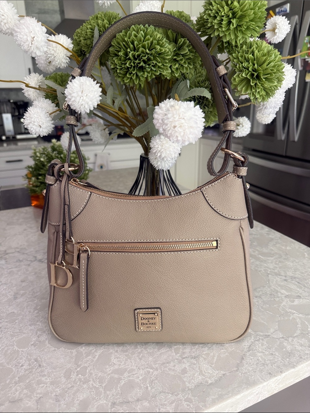 Dooney and Bourke Sorrento Hobo 28 - Picture 2 of 9